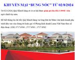 Khuyến Mại "Bung Nóc " Tháng 8/2024